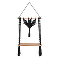 Macramé Wall Hanging Shelf with Bohemian Design Bowlift