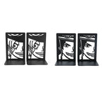 Artistic Metal Bookends