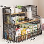 Multi-Tier Kitchen Shelf Organizer Bowlift