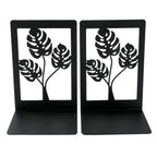 Decorative Plant-Themed Bookends