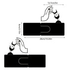 Artistic Handcrafted Metal Bookends
