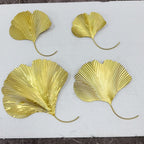 Elegant Ginkgo Leaf Wall Art Hooks Bowlift