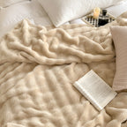 Soft Textured Sherpa Blanket