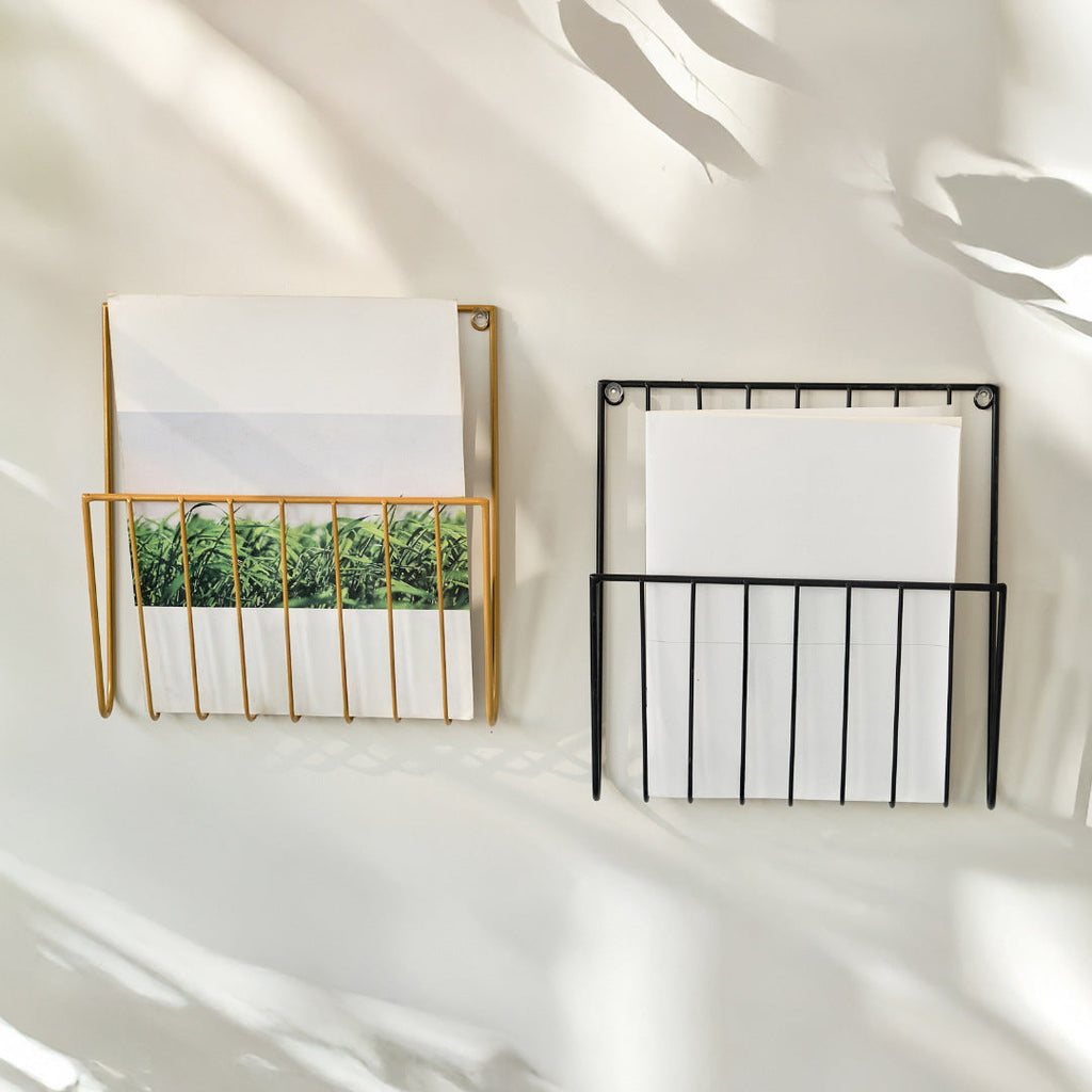 Wall-mounted storage organizer