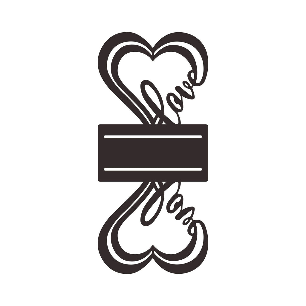 Heart-Shaped Decorative Bookends