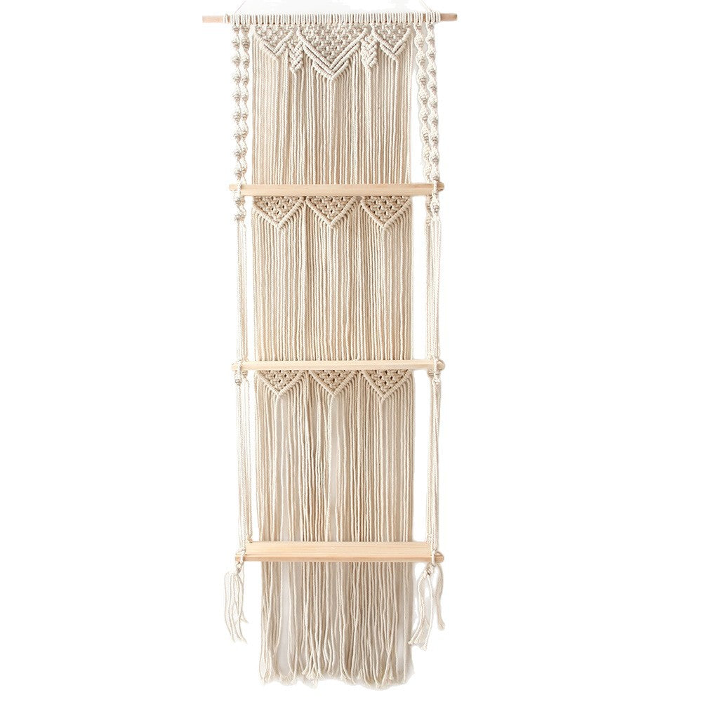 Decorative Macrame Wall Hanging Shelf Bowlift