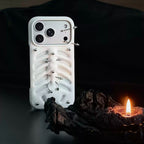 Gothic Ribcage Pierced Phone Case