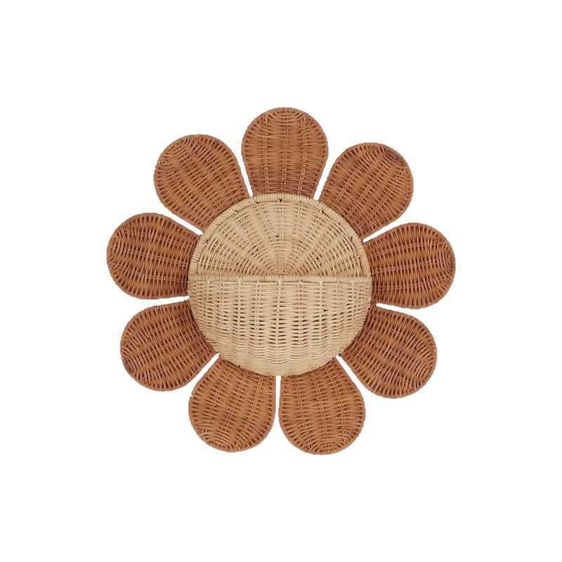 Handwoven Wall Basket for Decoration Bowlift