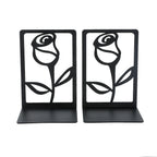 Artistic Floral Bookend Set