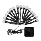 Crescent Moon Solar Garden Stake Lights With Textured Acrylic Diffuser And Warm White LED Bowlift