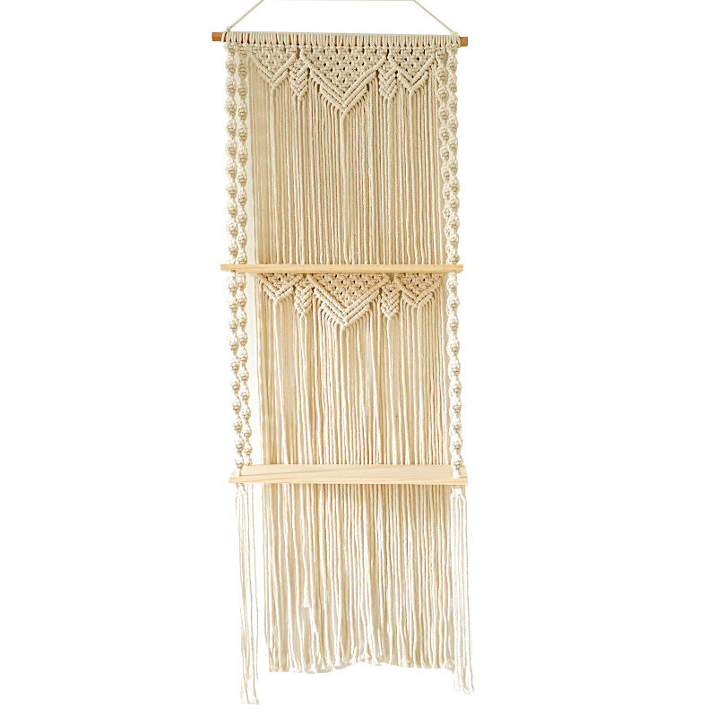 Decorative Macrame Wall Hanging Shelf Bowlift
