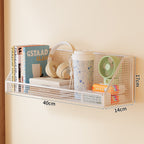 Wall-Mounted Mesh Storage Shelf Bowlift