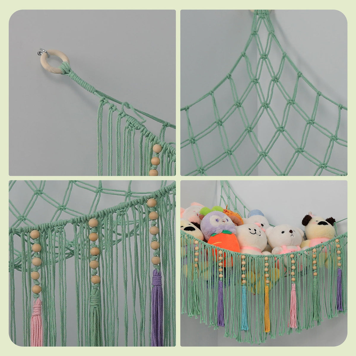 Macramé Wall Shelf