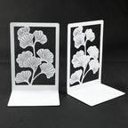 Decorative Plant-Themed Bookends
