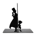 Artistic Silhouette Bookends