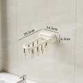 Wall-Mounted Multi-Clip Organizer Bowlift