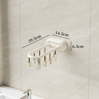 Wall-Mounted Multi-Clip Organizer Bowlift