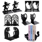 Cat Silhouette Decorative Bookends
