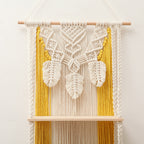 Macramé Wall Decor with Shelving Bowlift