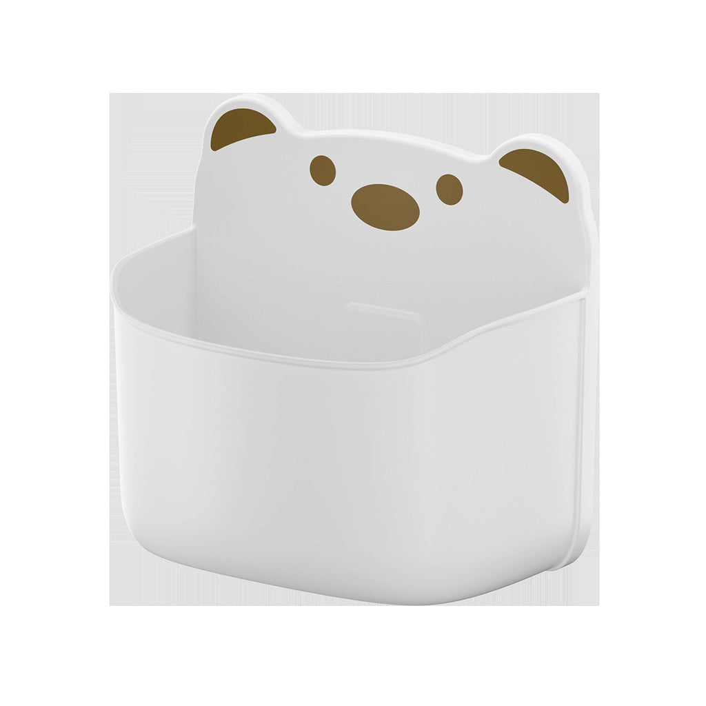 Wall-Mounted Cute Bear-Themed Storage Organizer Bowlift