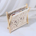 Macrame Magazine Rack Bowlift