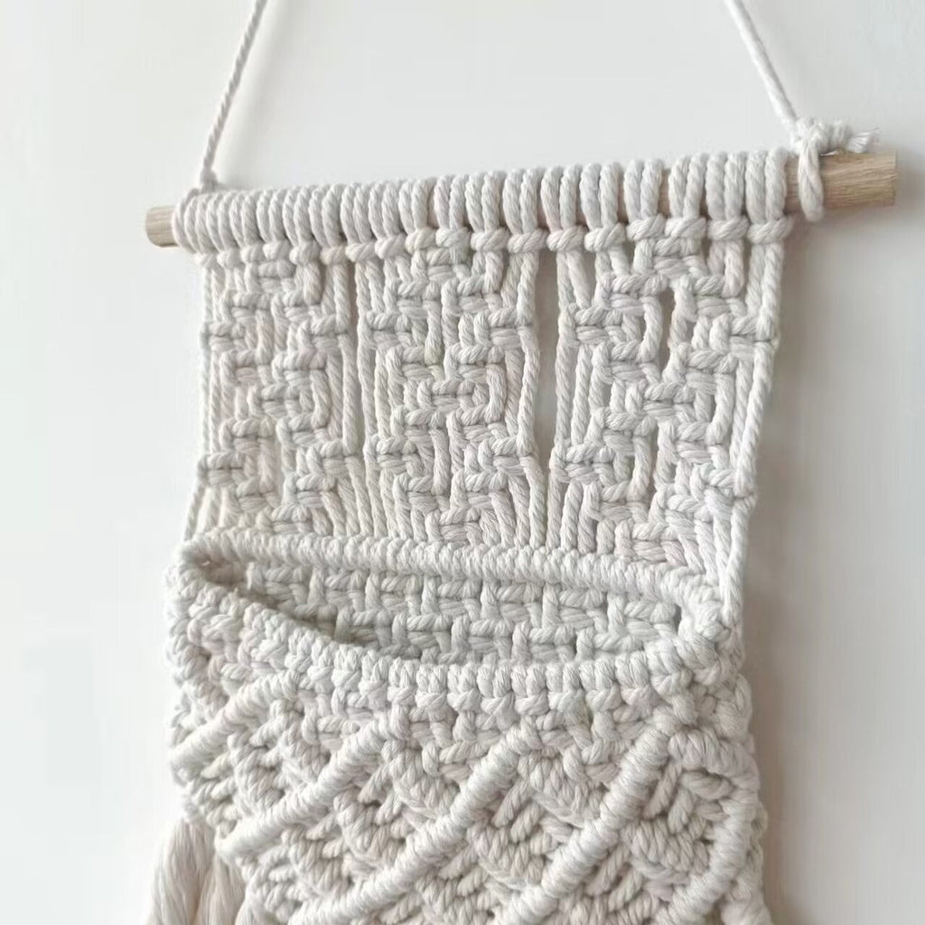 Wall-Mounted Macramé Planter Bowlift