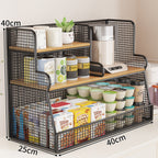 Multi-Tier Kitchen Shelf Organizer Bowlift