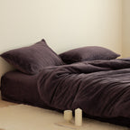 Plush bedding set with extra soft minky surface and pillowcases