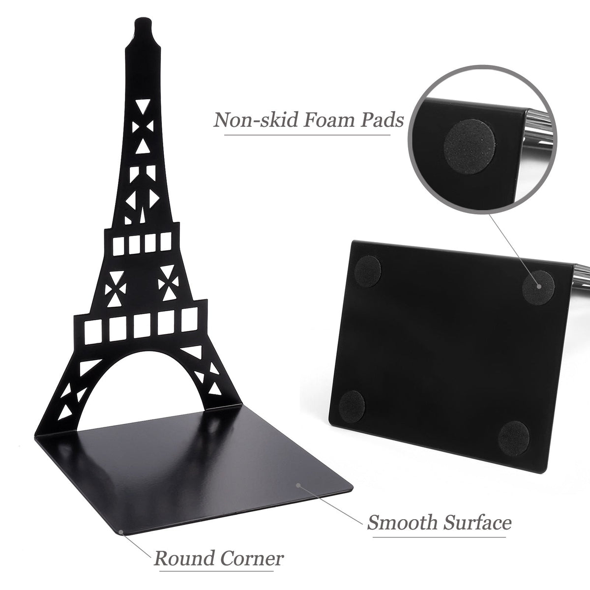 Eiffel Tower Decorative Bookends