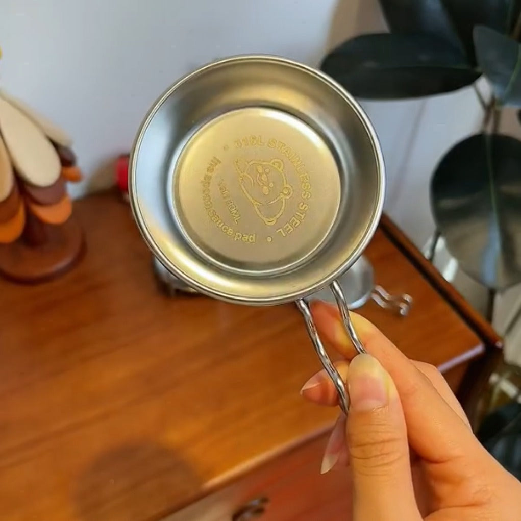 Fun Size Stainless Steel Dipping Bowl