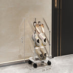 Shoe rack with transparent design Bowlift