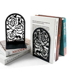 Artistic Floral Bookend Set