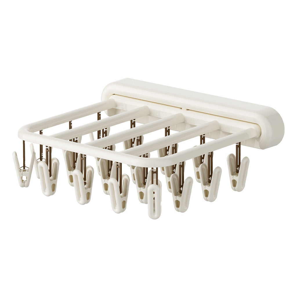 Wall-Mounted Multi-Clip Organizer Bowlift