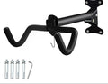 Heavy-Duty Wall-Mounted Bicycle Storage Hook with Padded Dual Arms and Fixed Foldable Mount Bowlift