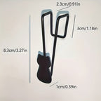 Stylish wall hook with cat motif Bowlift