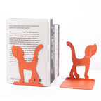 Cute Cat-Themed Bookends