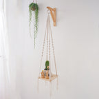 Macrame Plant Hanging Shelf Bowlift