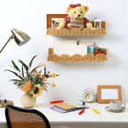Rattan step shelf Bowlift