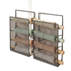 Wall-Mounted Rolled Paper Organizer Bowlift