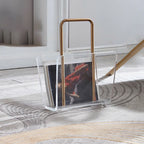 Stylish Clear Acrylic Magazine Holder