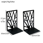 Decorative Nature-Inspired Bookends