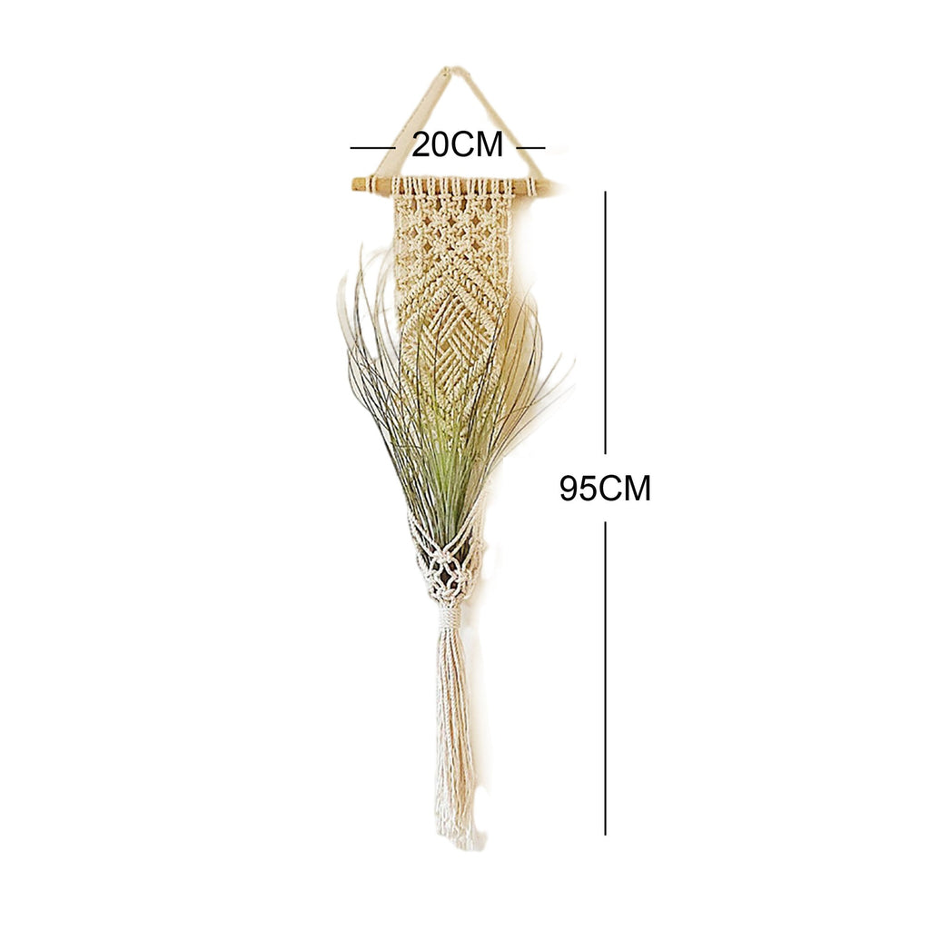 Macrame Wall Hanging Plant Holder Bowlift
