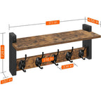 Wall wardrobe with shelf Bowlift