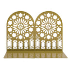 Decorative Art Metal Bookends