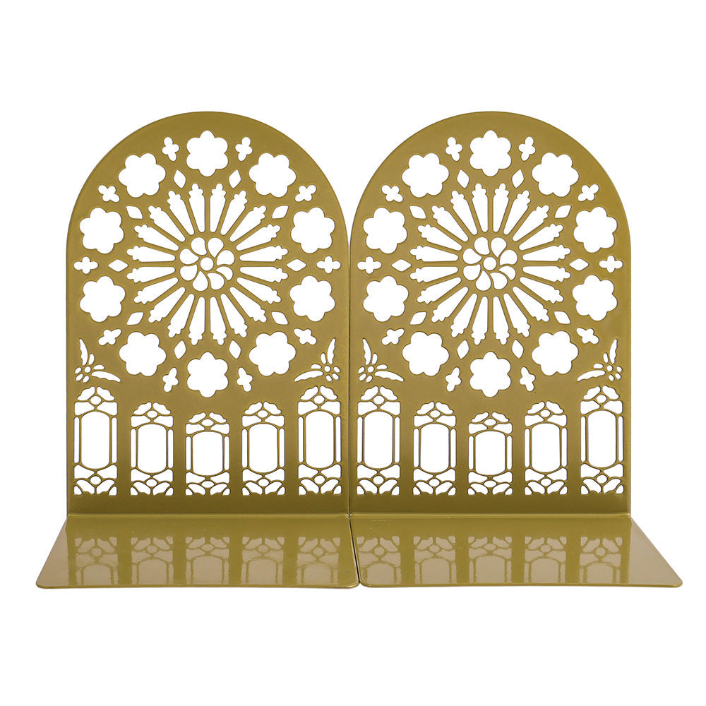 Decorative Art Metal Bookends