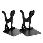 Cat-Shaped Decorative Bookends