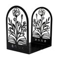 Artistic Floral Bookend Set