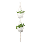 Plant-hanging macrame shelf Bowlift