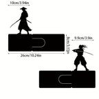 Samurai-Themed Decorative Bookends
