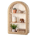Circular Bamboo Wall Shelf Bowlift